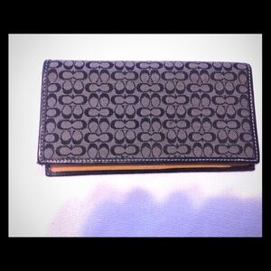 Bundle Coach check book holder